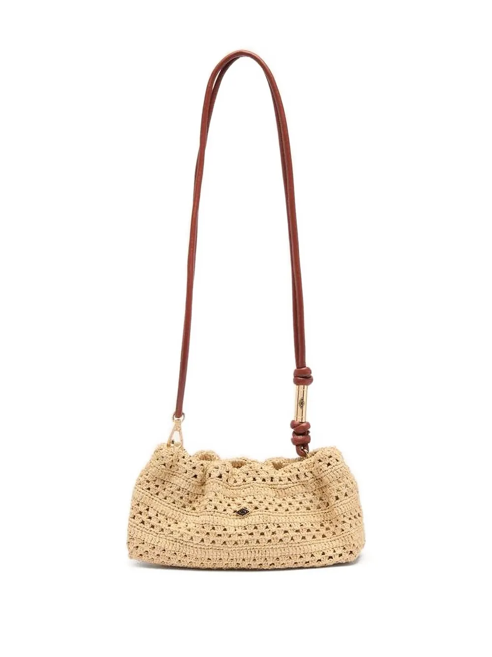 Ba&sh Small June Crossbody Bag In Brown