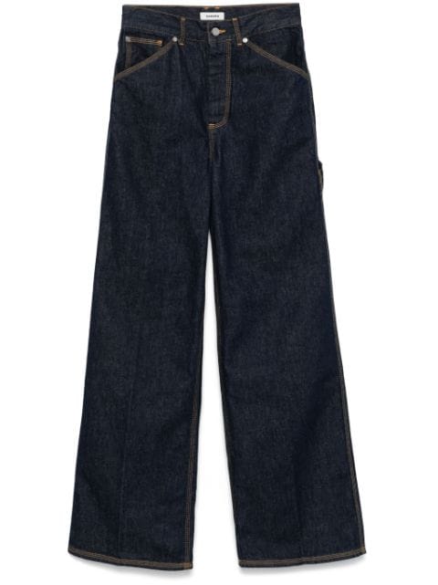 SANDRO wide-leg jeans