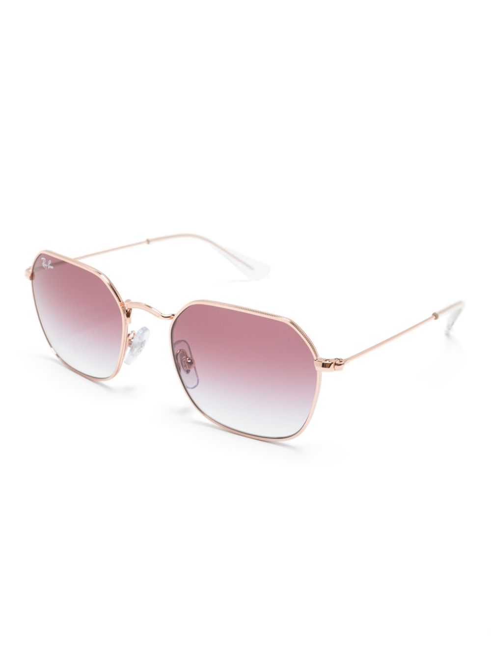 RAY-BAN JUNIOR Zonnebril met zeshoekig montuur - Roze