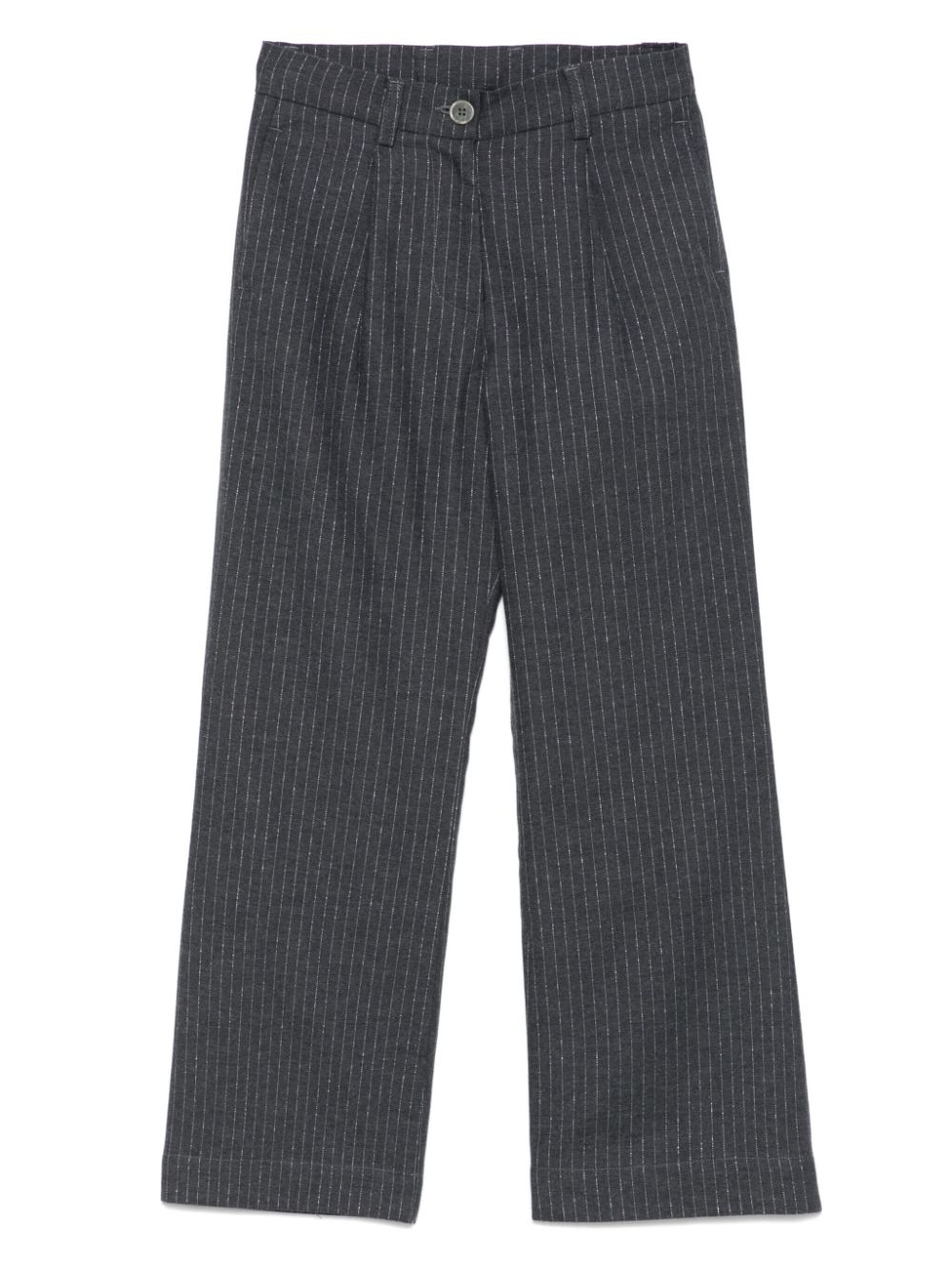 Off-White Kids pinstriped trousers - Grey