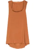 Gimaguas Salsa hooded tank top - Orange