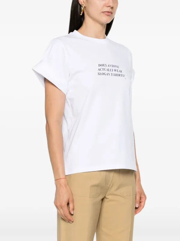 Victoria Victoria Beckham. - F437/Victoria Beckham Tシャツ