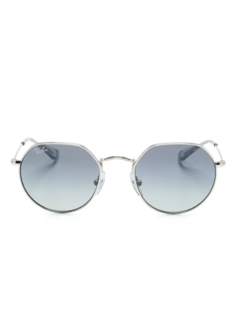 RAY-BAN JUNIOR Jack hexagonal-frame sunglasses 