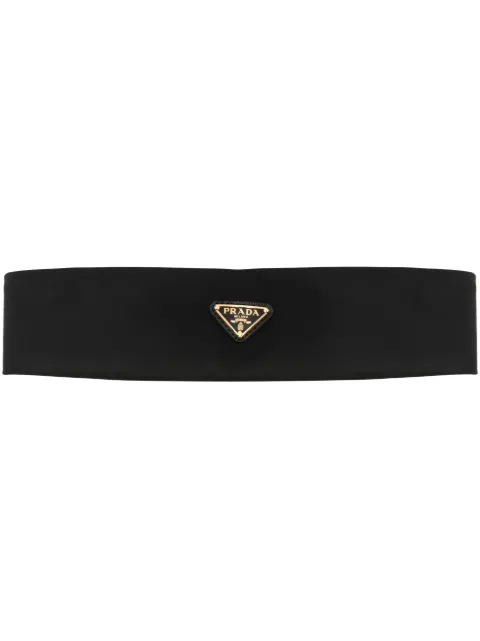 Prada Cerchietto con logo