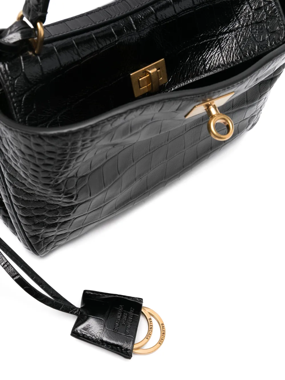 Balenciaga Rodeo kleine shopper Zwart
