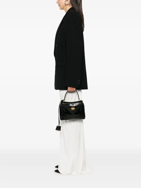 Balenciaga ロデオ ハンドバッグ ミニ | ブラック | FARFETCH JP