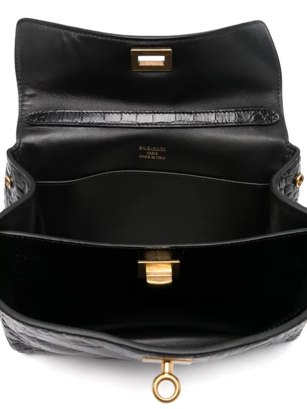 Balenciaga ロデオ ハンドバッグ ミニ | ブラック | FARFETCH JP