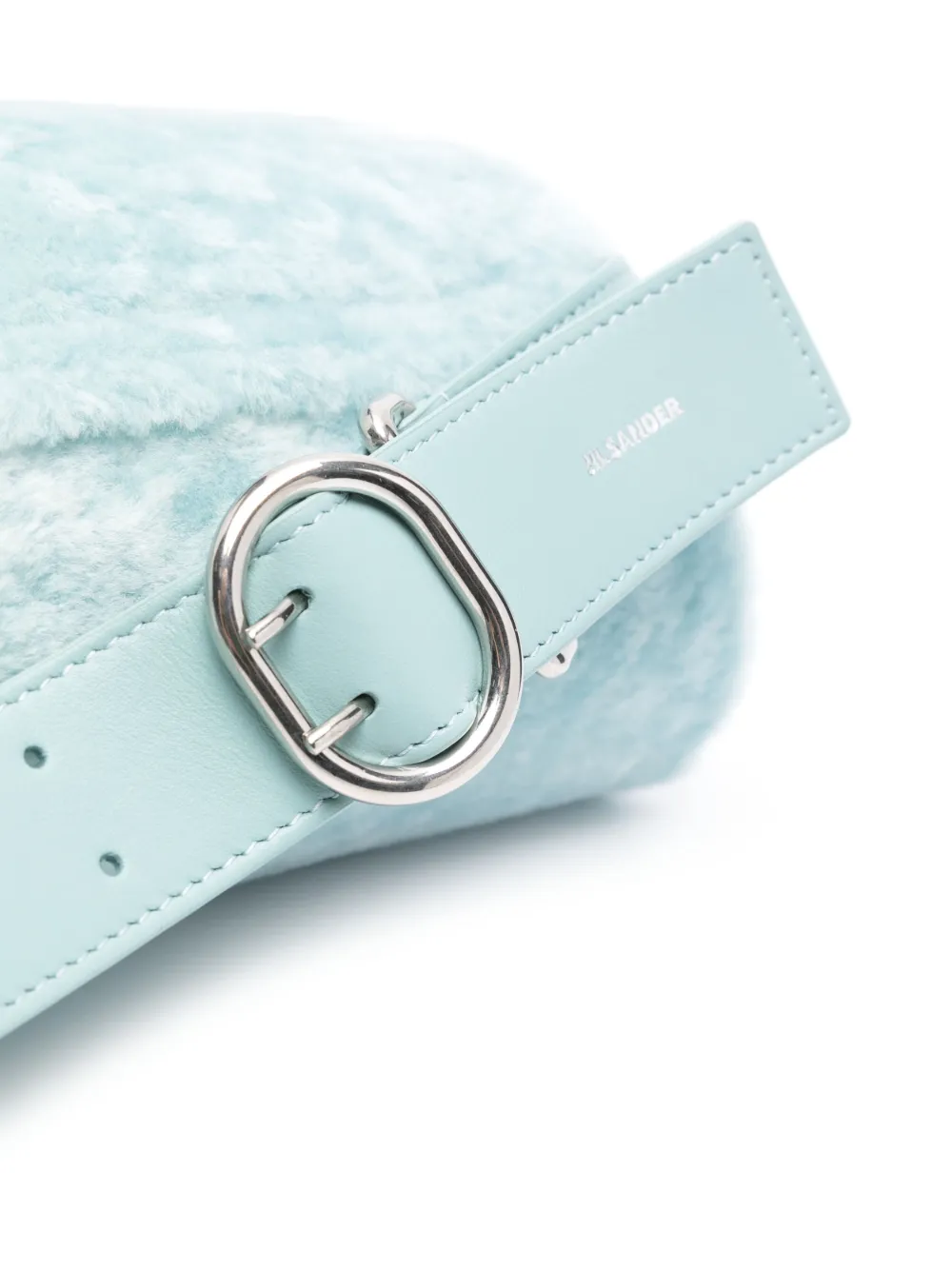 Jil Sander Cannolo kleine schoudertas Blauw