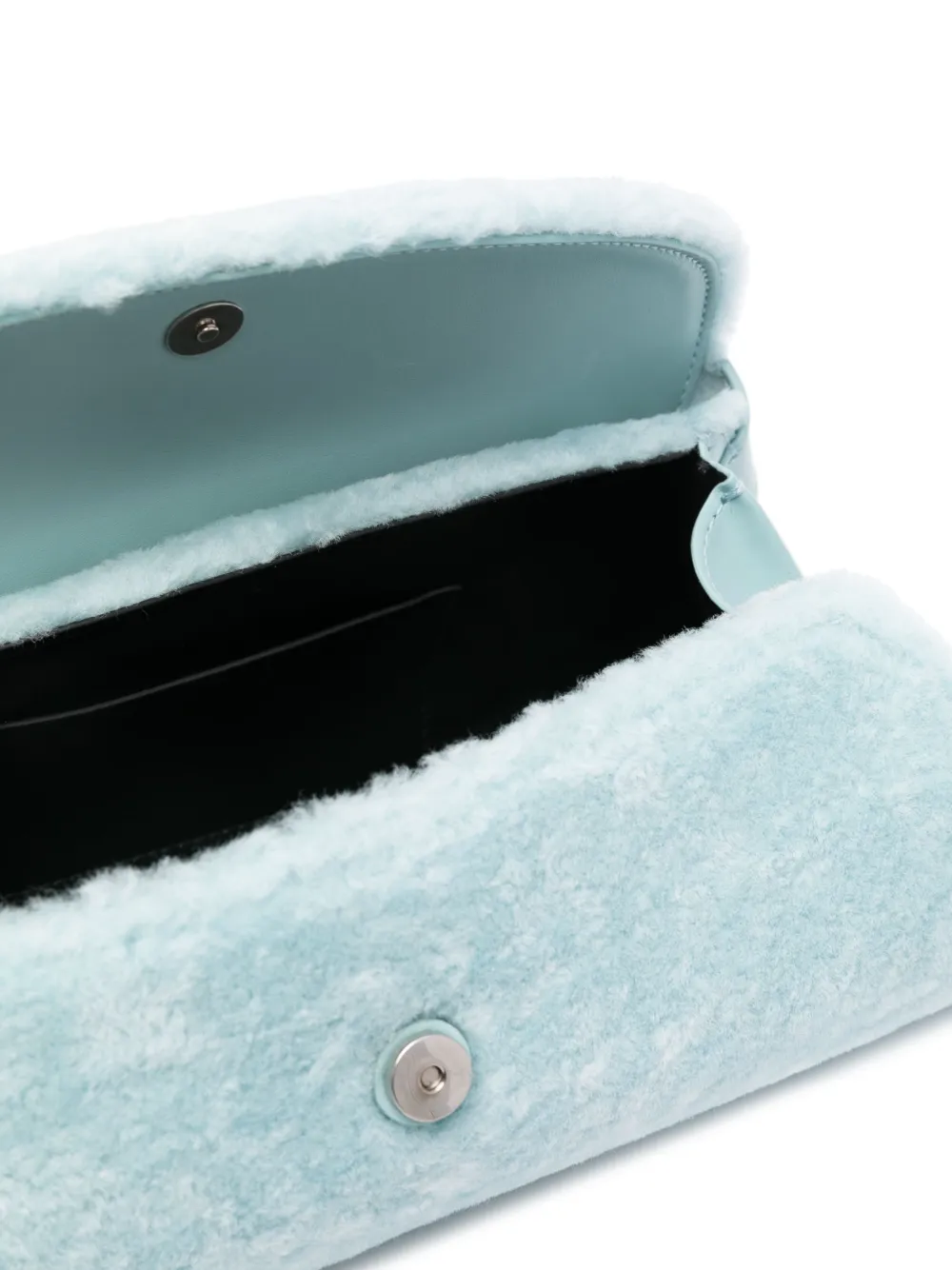 Jil Sander Cannolo kleine schoudertas Blauw
