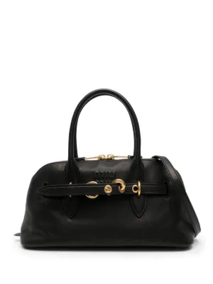 Miu Miu Aventure ハンドバッグ | ブラック | FARFETCH JP