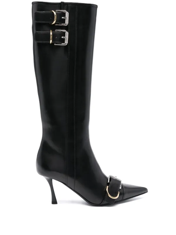 Givenchy 75mm Voyou Boots in Black