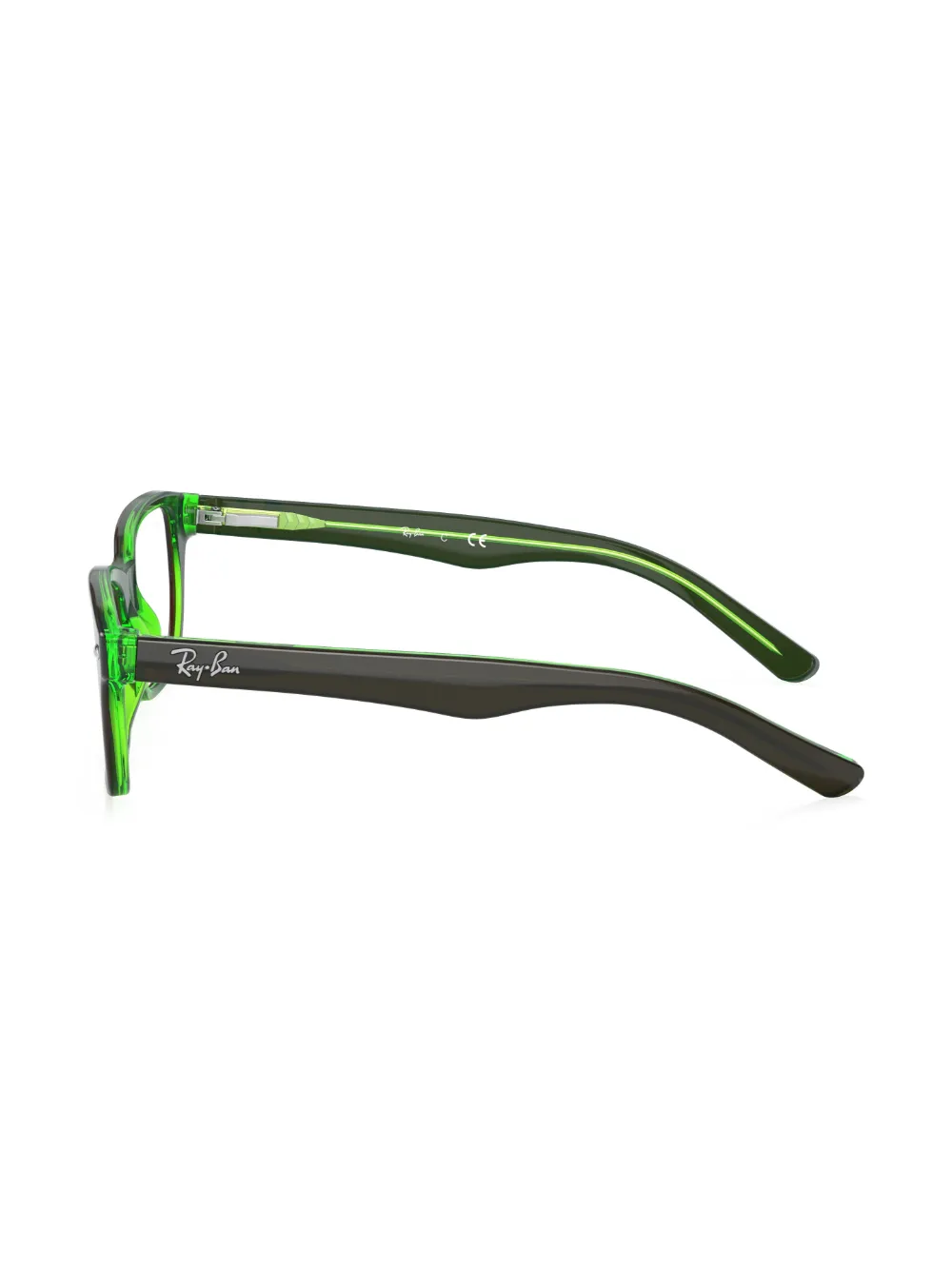 RAY BAN RECTANGLE-FRAME GLASSES