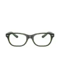 RAY-BAN JUNIOR rectangle-frame glasses - Brown