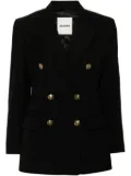 SANDRO double-breasted blazer - Black