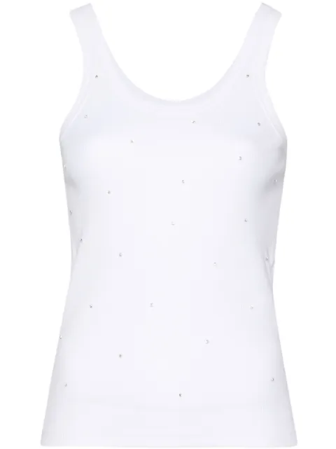 SANDRO rhinestoned tank top