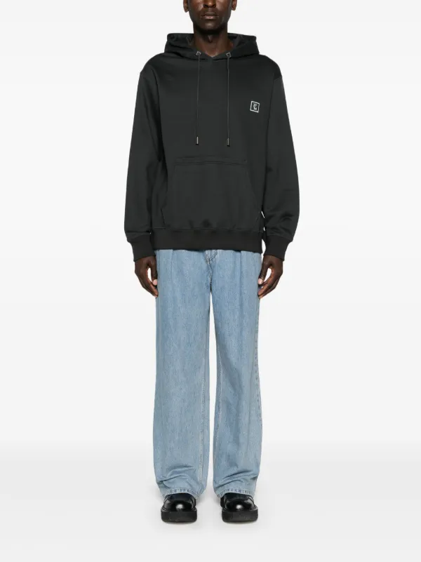 WOOYOUNGMI 23AW ロゴ パーカー WOOYOUNGMI 23AW ロゴ ジップアップ パーカー L