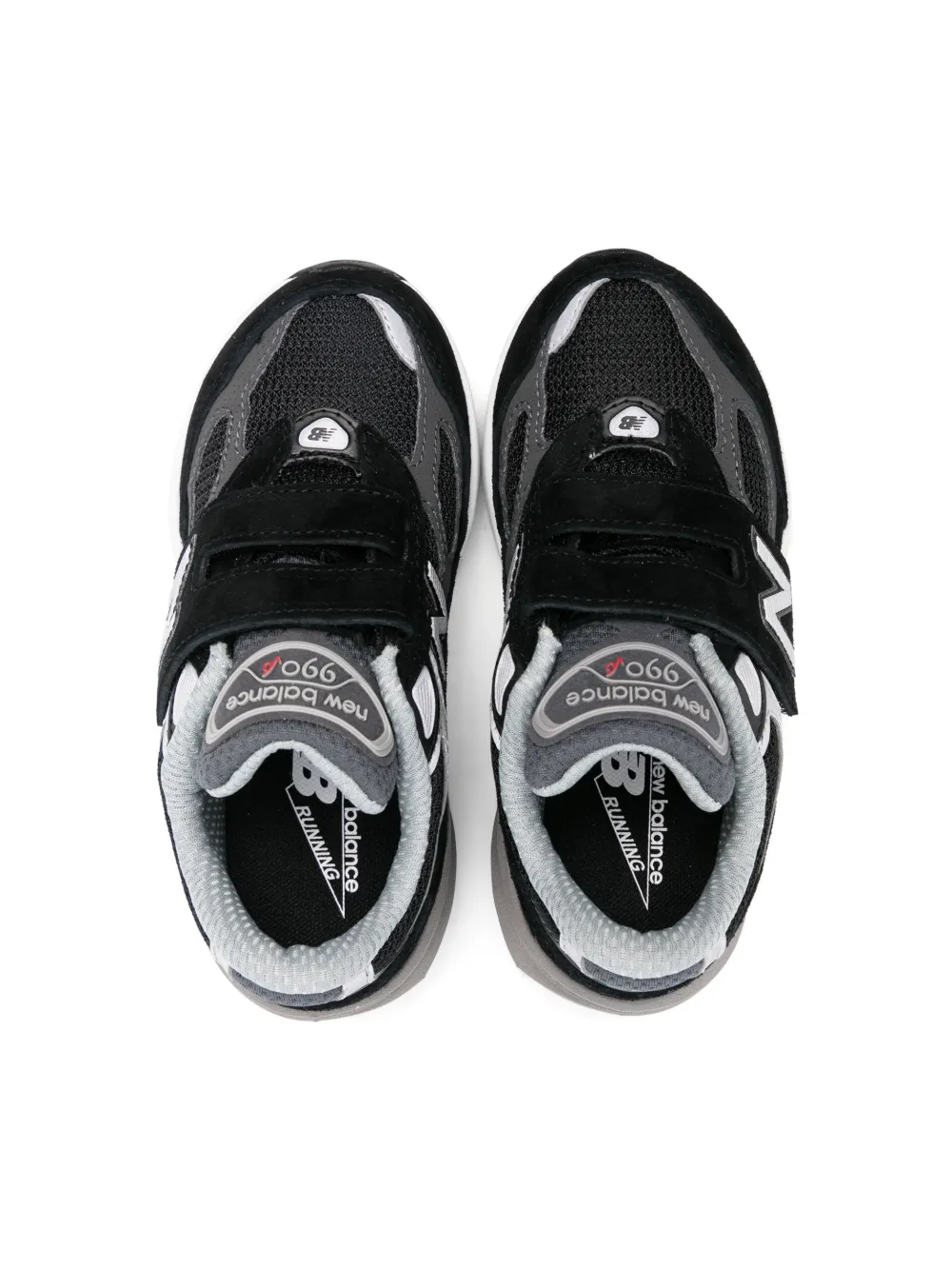 New Balance Kids 990v6 Hook and Loop sneakers Zwart