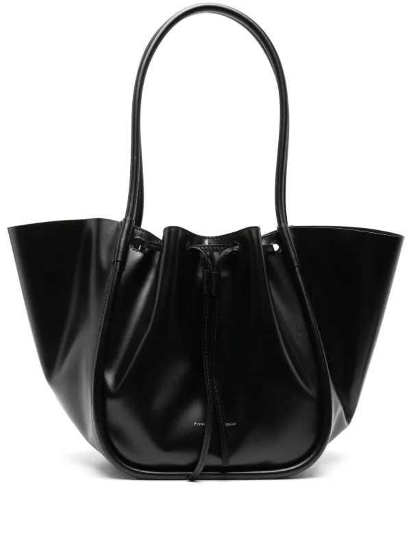 Proenza Schouler シャーリング レザーハンドバッグ | ブラック 