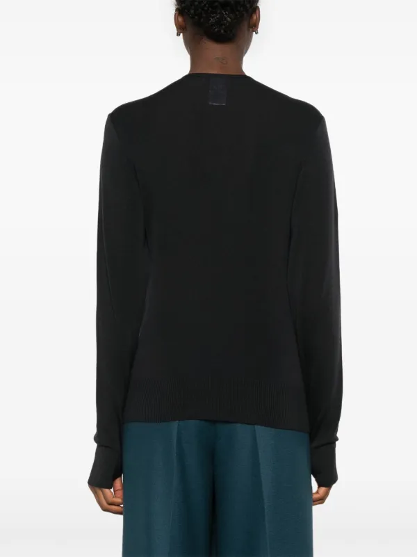 LEMAIRE グレースプレッドカラーカーディガン LEMAIRE カーディガン | グレー | FARFETCH JP