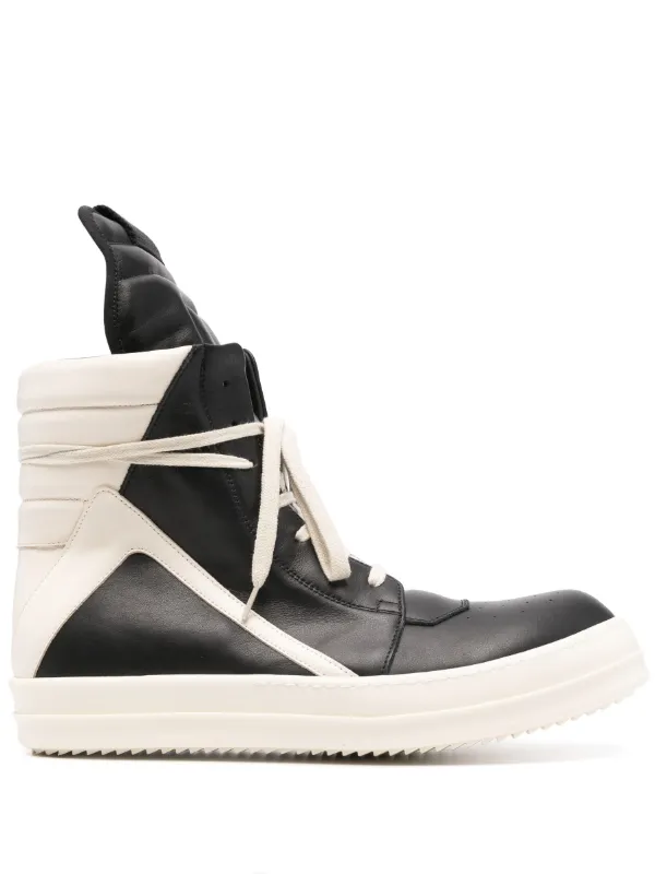 Size 8 - Rick Owens Geobasket High Black for sale online | eBay