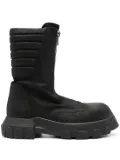 Rick Owens 'Moto turbo tractor' boots - Black