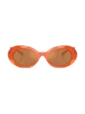 Dolce & Gabbana Kids oval-frame sunglasses - Orange