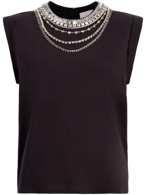 Cinq a Sept ★ ネックレス Tシャツ 23824600_54011903_600.jpg