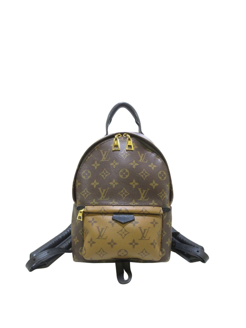 Pre-owned Louis Vuitton Monogram Reverse Backpack In Brown
