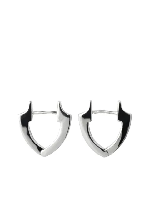 Burberry Shield slim earrings