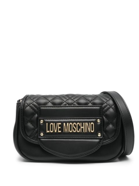 Love Moschino logo-lettering cross body bag Women