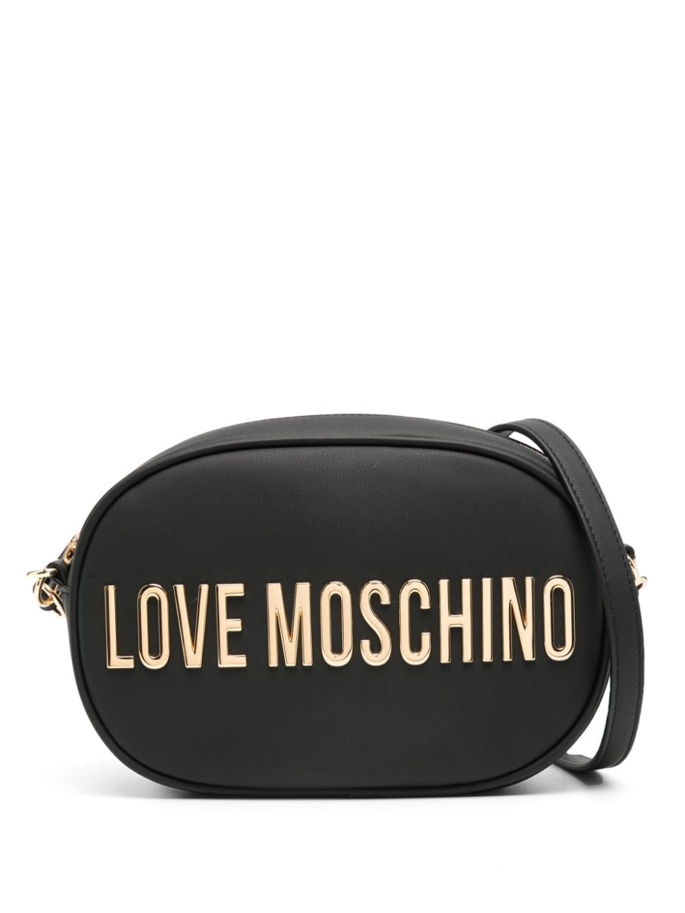 Love Moschino Crossbodytas met logo Zwart