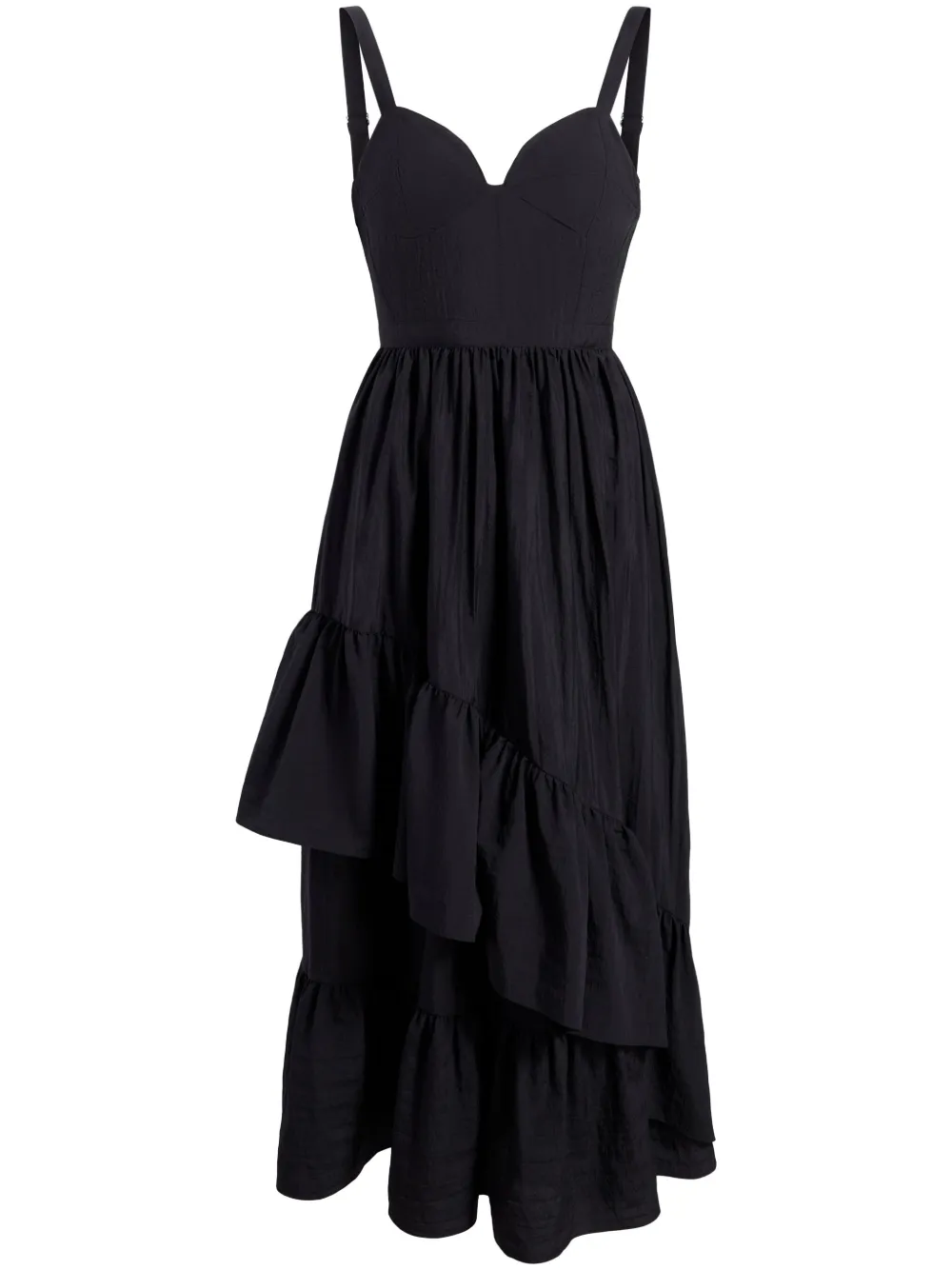 Cinq A Sept Amy midi dress - Black