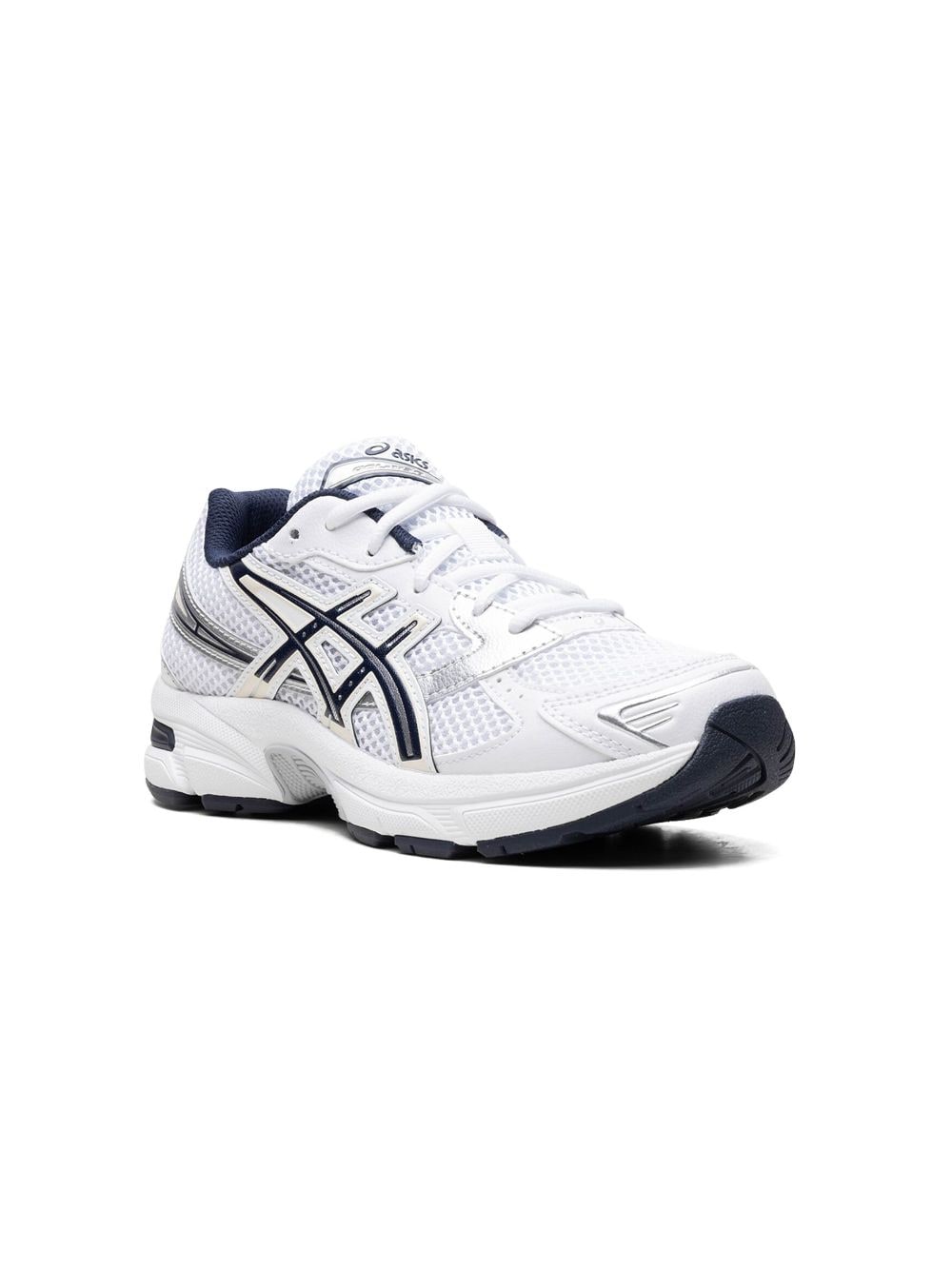 Shop Asics Gel-1130 Lace-up Sneakers In White