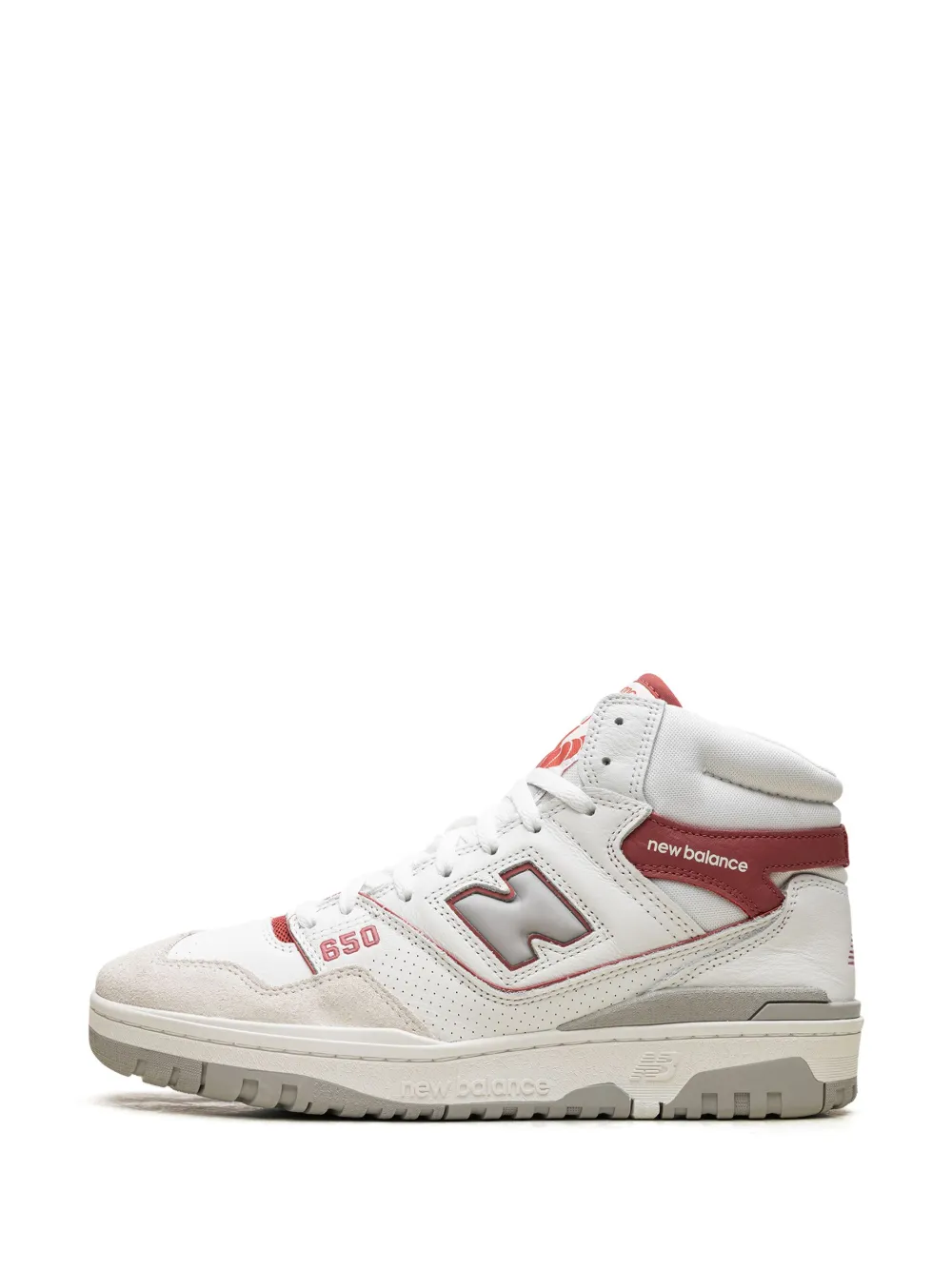 【関税込み】New Balance ホワイト＆ブルー 650 スニーカー New Balance 650 ハイカット スニーカー | ホワイト | FARFETCH JP