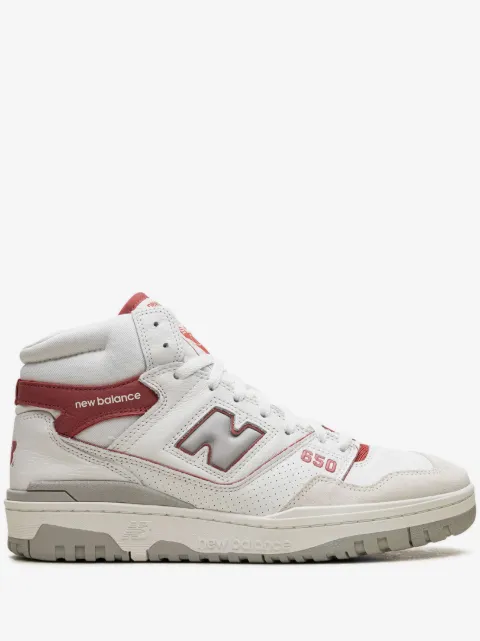 New Balance 650 high-top sneakers