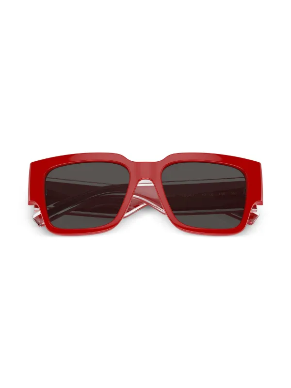 Dolce & Gabbana Kids Dna square-frame Sunglasses | Red  display picture 1