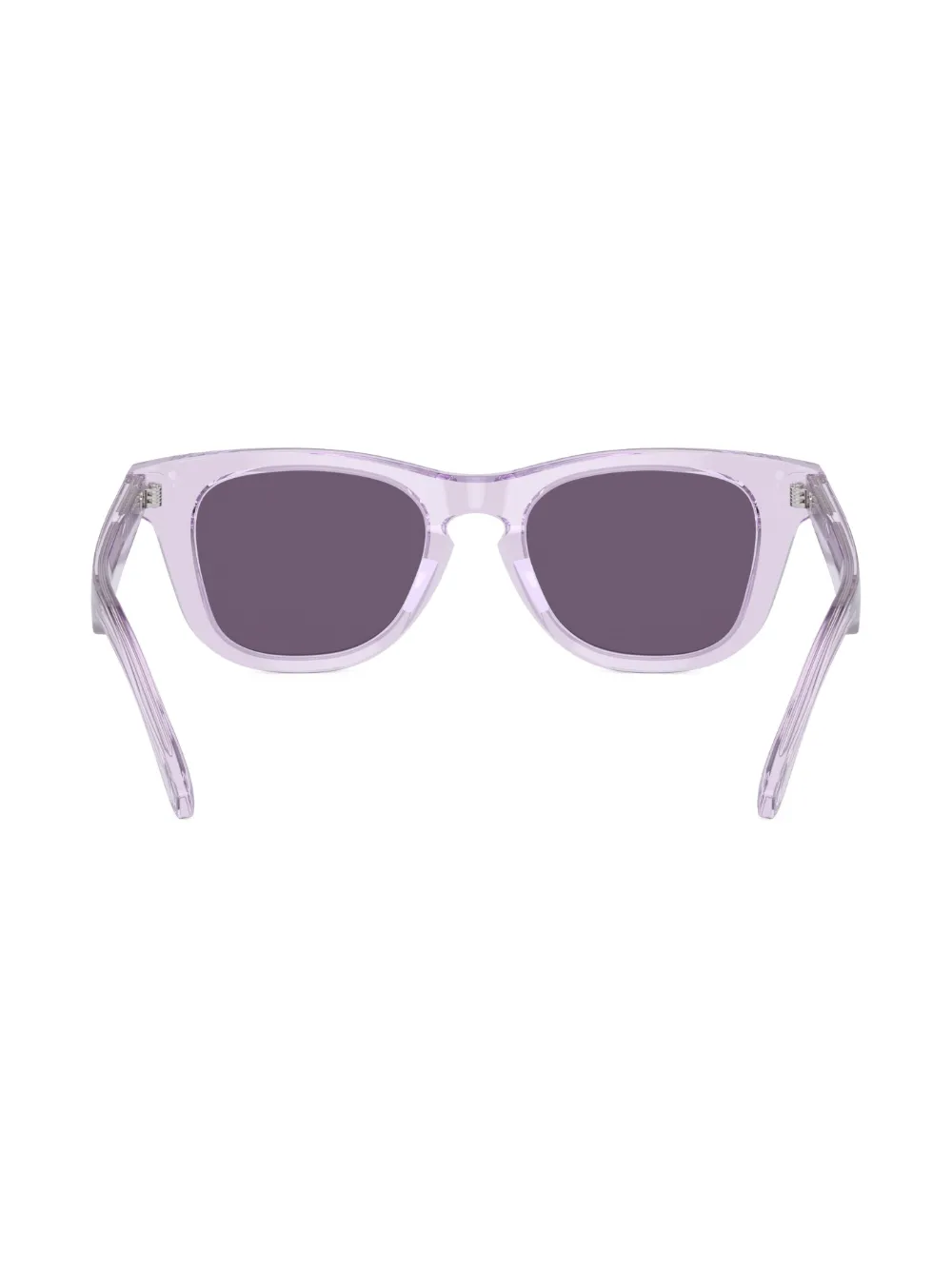 Burberry Rectangle-frame Sunglasses In Purple