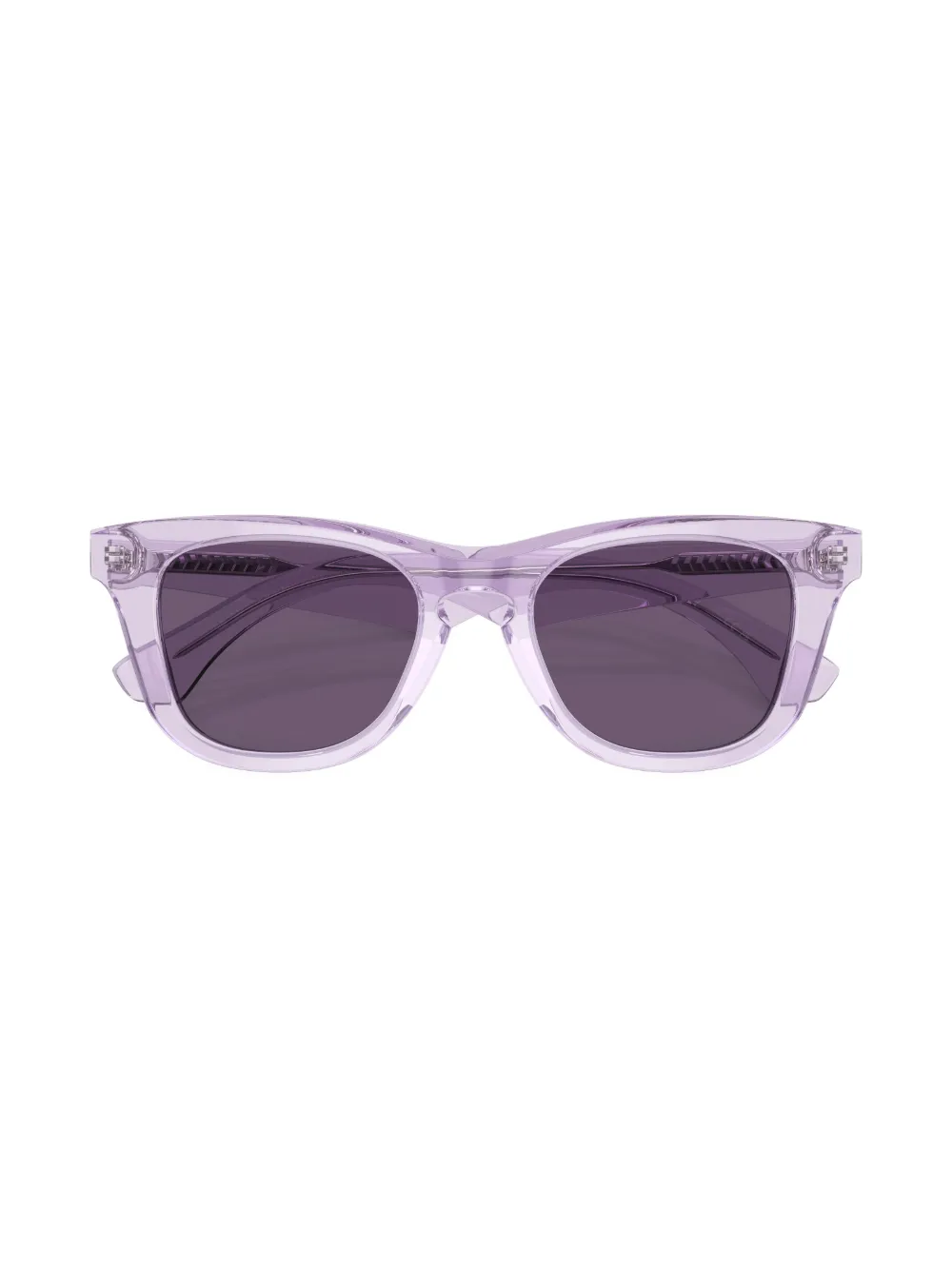 Burberry Rectangle-frame Sunglasses In Purple