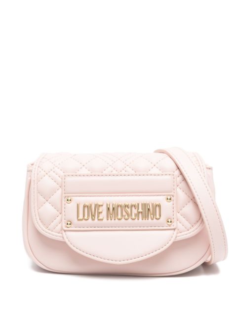 Love Moschino logo-lettering cross body bag Women