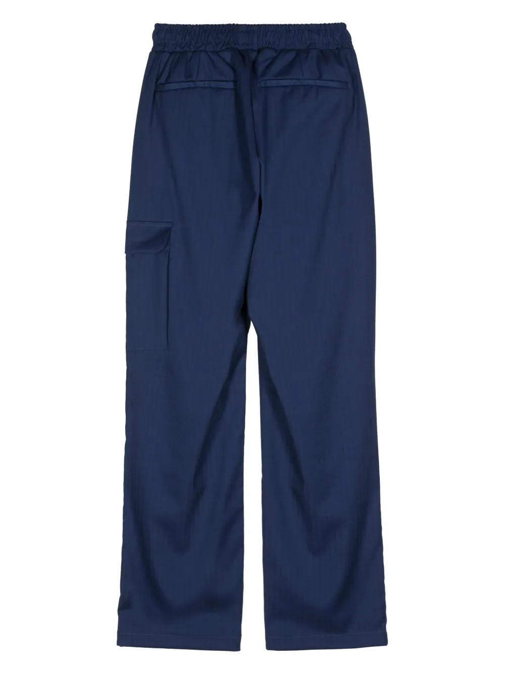 Family First Cargo broek met visgraatpatroon - Blauw
