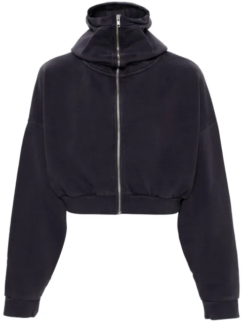 ENTIRE STUDIOS cropped zip-up hoodie