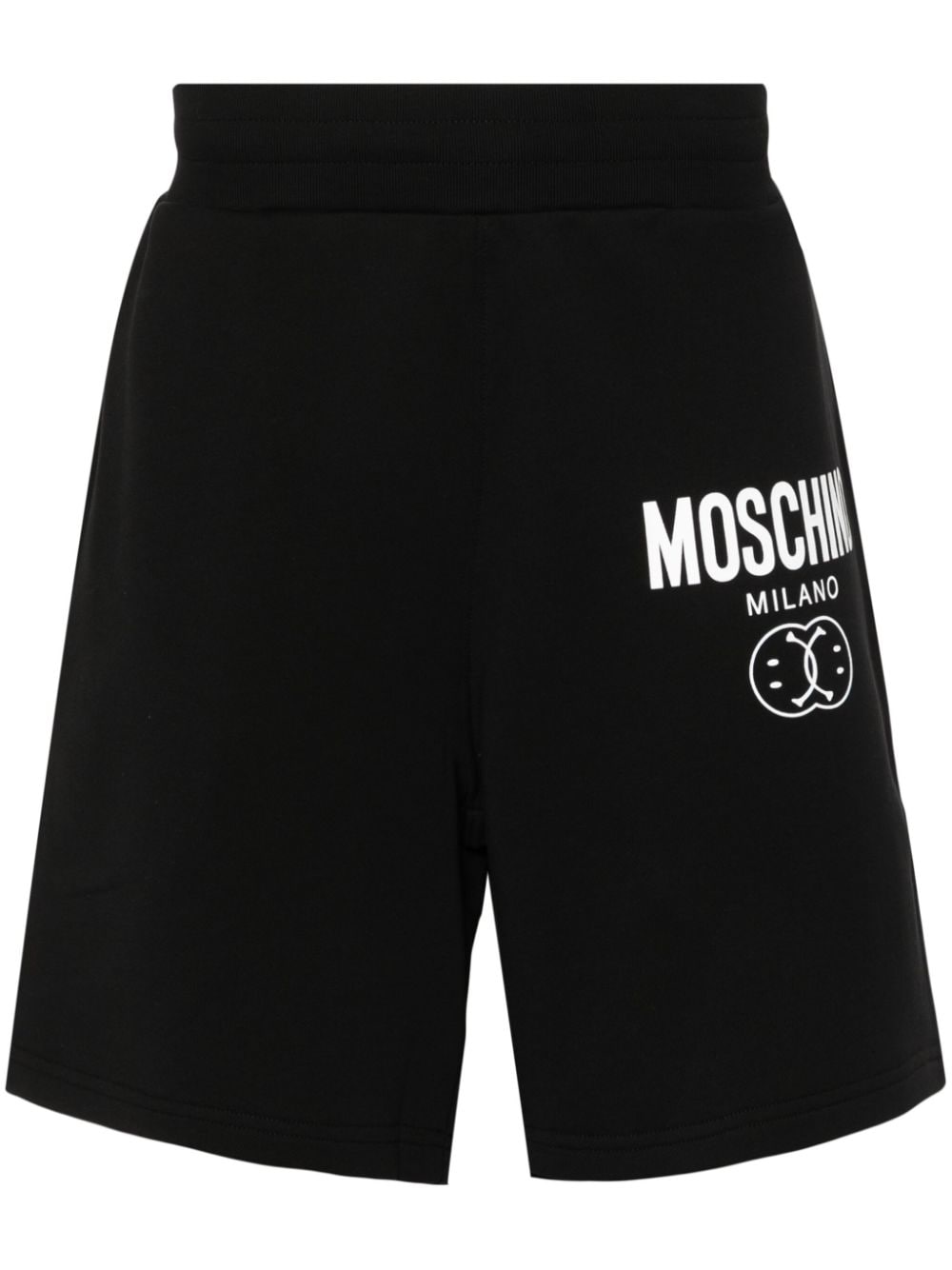 Moschino x Smiley katoenen shorts Zwart