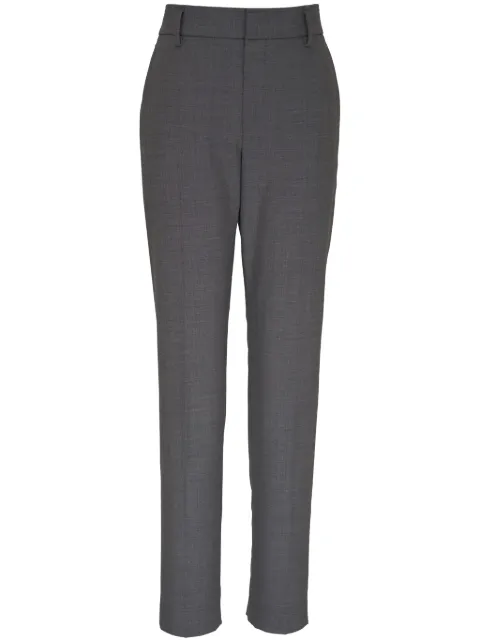 Brunello Cucinelli mélange-effect tailored trousers