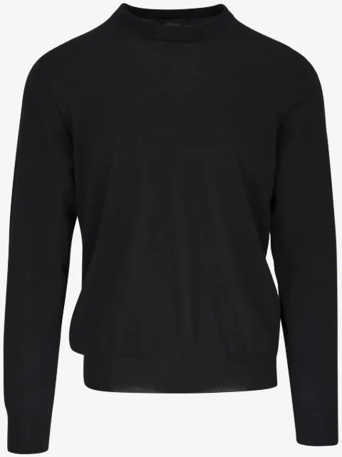 Brioni round-neck knit jumper