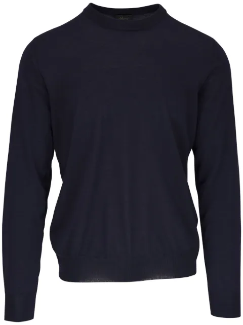 Brioni round-neck knit jumper 