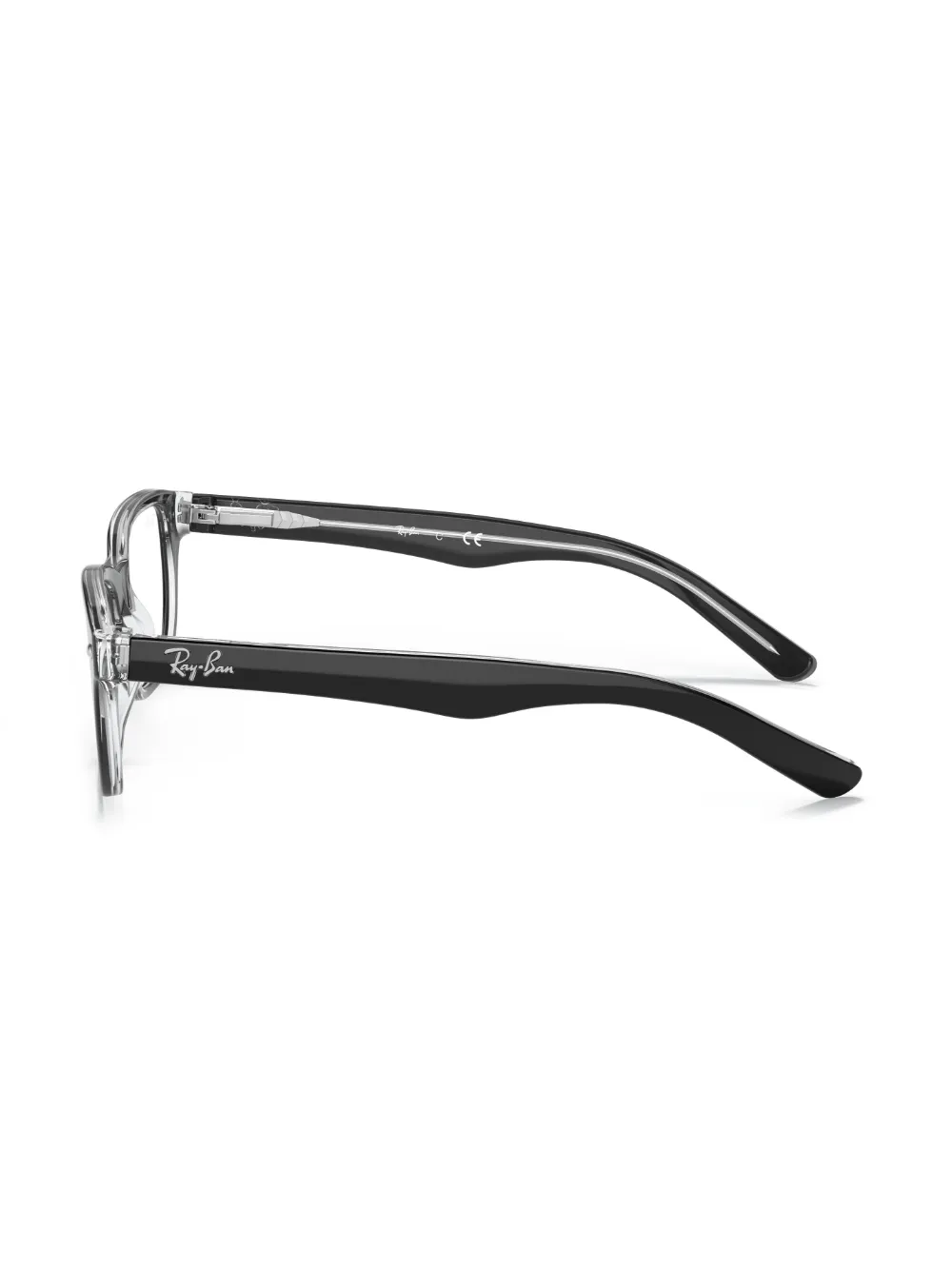 Ray Ban Rectangle-frame Sunglasses In Black