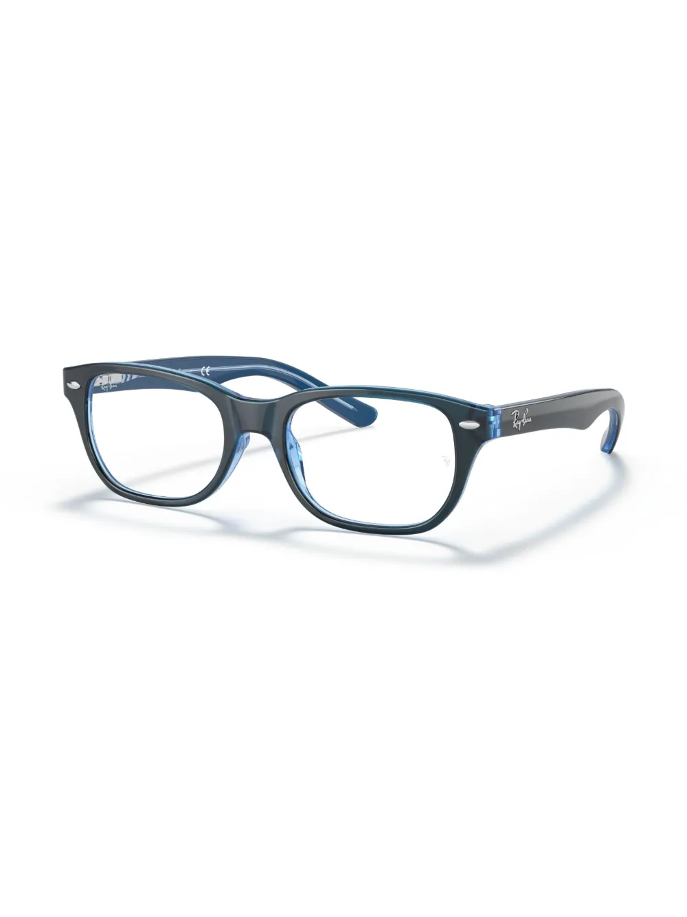 Ray-Ban rectangle-frame glasses - Blue