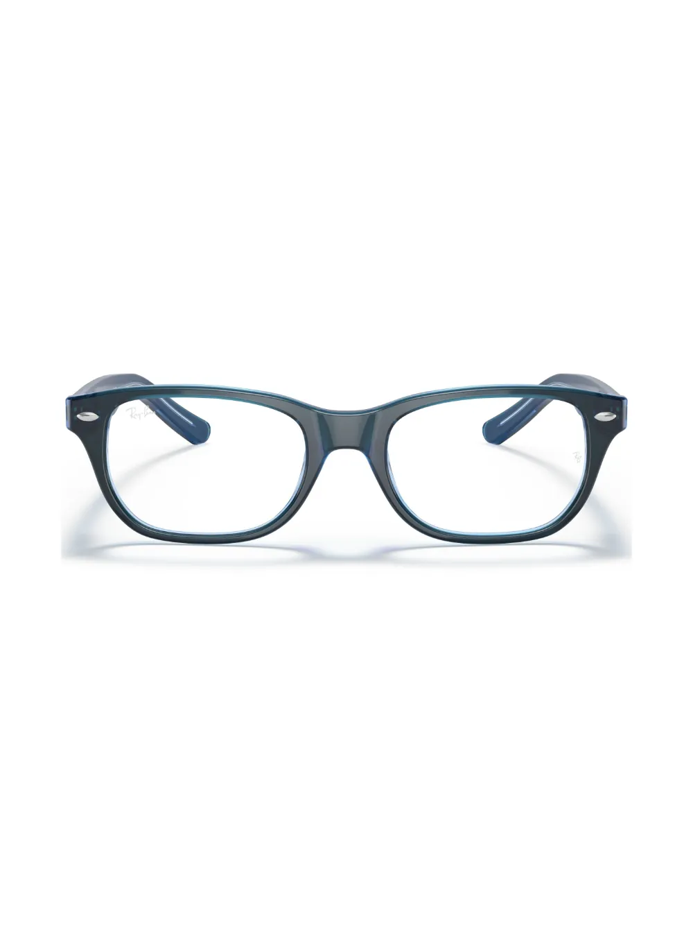 Ray-Ban rectangle-frame glasses - Blue