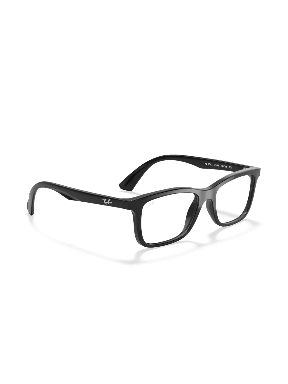 RAY-BAN JUNIOR Bril met rechthoekig montuur Zwart