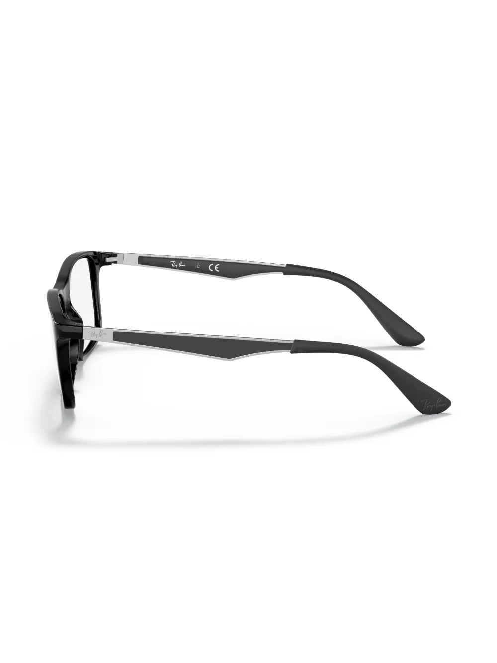 RAY BAN RECTANGLE-FRAME GLASSES